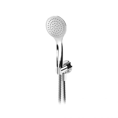 Bruma Lusitano Shower set with outlet elbow, metal hose 160 cm and Emotion handshower - BlueR, Chrome