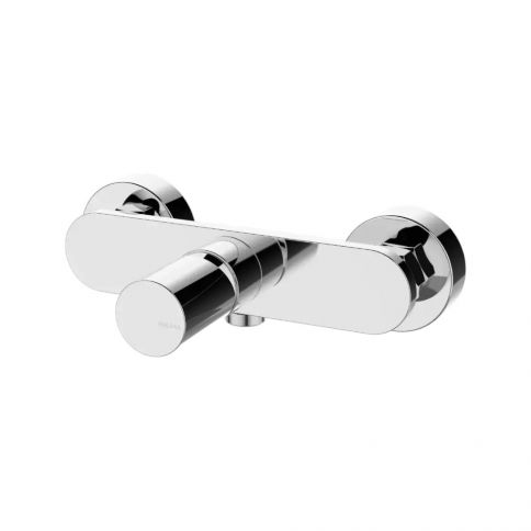 Bruma Adagio Shower mixer with hand shower Elo, Pure White