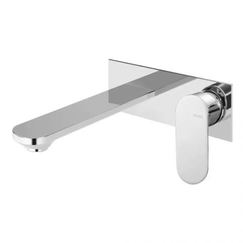 Bruma Coral Basin mixer with single escutcheon, Night Sky
