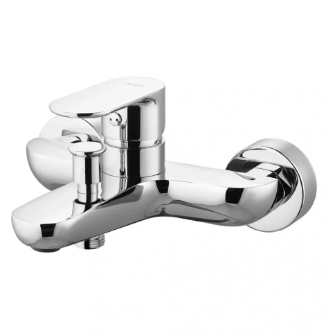 Bruma Coral Bath/shower mixer with hand shower set, Chrome