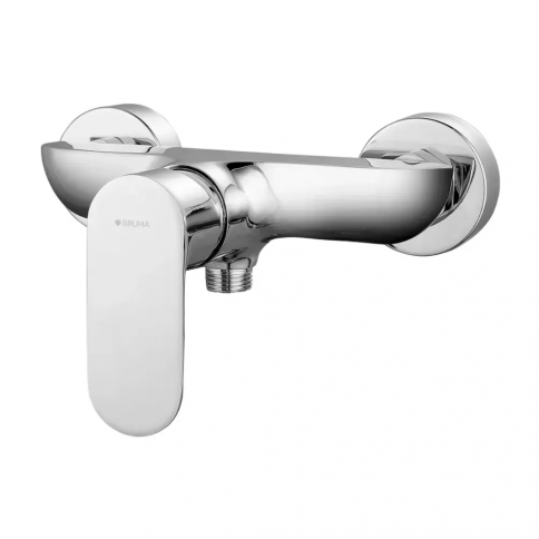 Bruma Coral Shower mixer with hand shower set, Chrome