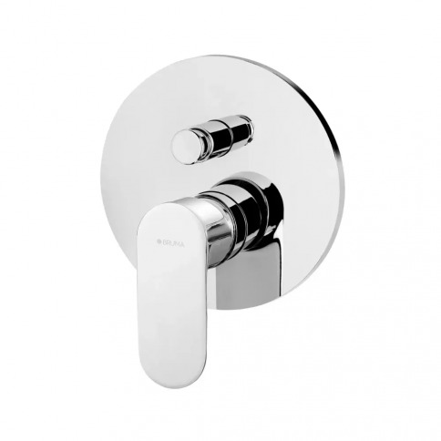 Bruma Coral Mixer with 2 outlets, Chrome