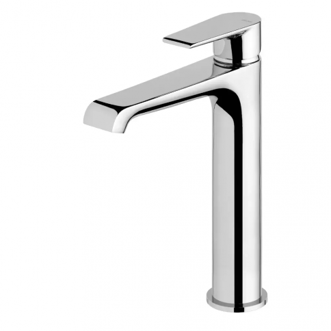 Bruma Nautic Mixer for free-standing basins, Pure White