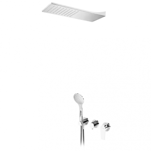 Bruma Nautic Shower set with Line shower (Rain) and handshower set Emotion, Night Sky