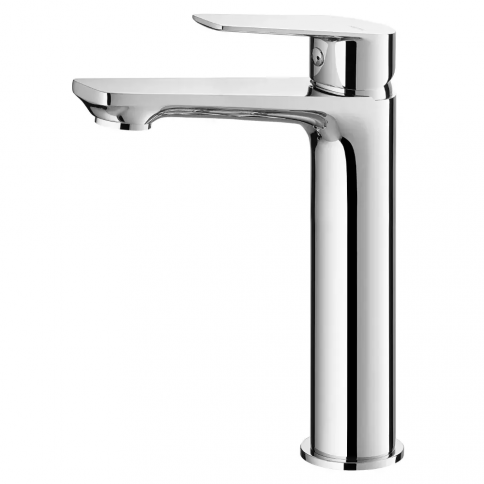 Bruma Lune Mixer for free-standing basins, Chrome