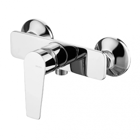 Bruma Lune Shower mixer with handshower set Oasis, Chrome
