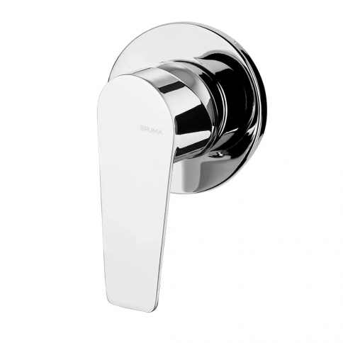 Bruma Lune Mixer with 1 outlet, Chrome