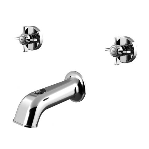 Bruma Imperial 3 hole concealed mixer, Chrome