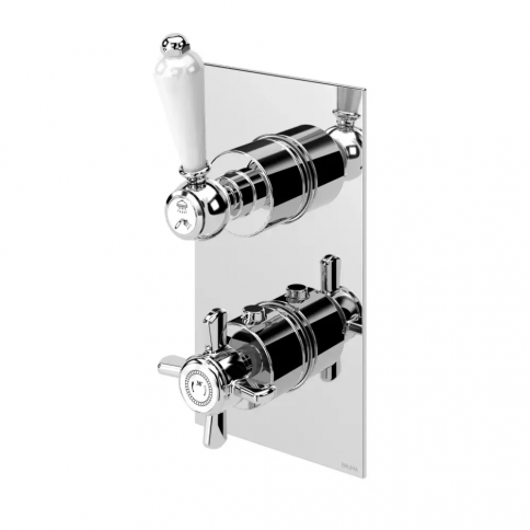 Bruma Imperial Concealed thermostatic mixer - Elite, Old Brass