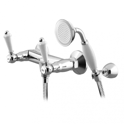 Bruma Clássico Shower mixer, Old Brass
