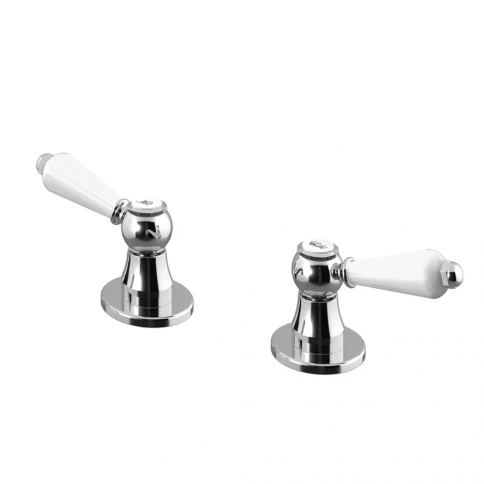 Bruma Clássico 2 hole mixer with 1 outlet, Chrome