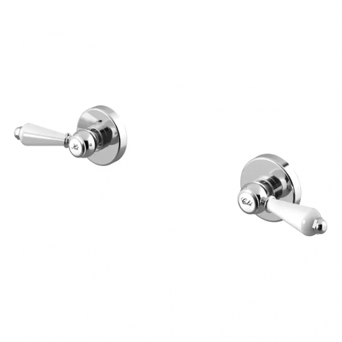 Bruma Clássico 2 hole concealed mixer with 1 outlet, Night Sky