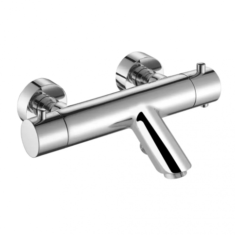 Bruma Elo Thermostatic bath/shower mixer with handshower set, Sunset