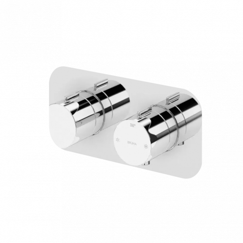 Bruma Venus Concealed thermostatic mixer horizontal, Sunset
