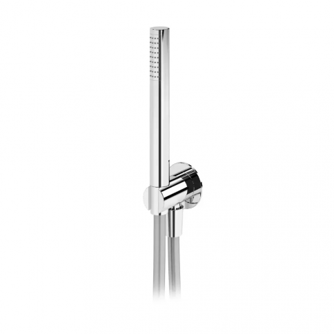 Bruma Venus Shower set with outlet elbow, Lux hose and ABS Elo handshower - FlowR, Night Sky
