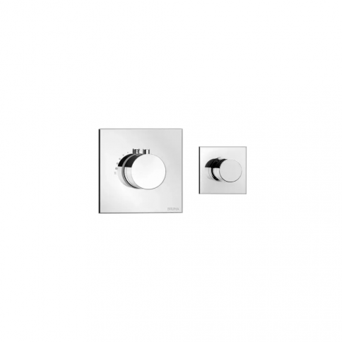 Bruma Flow Concealed thermostatic mixer, Chrome